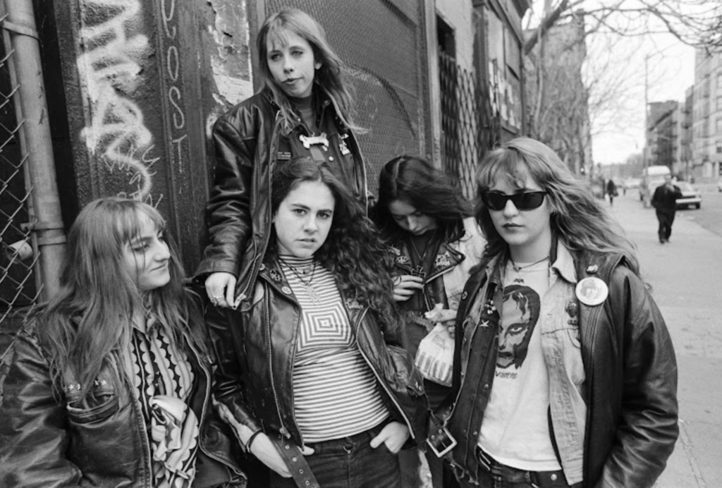 The Lunachicks photo, taken by Joe Dilworth